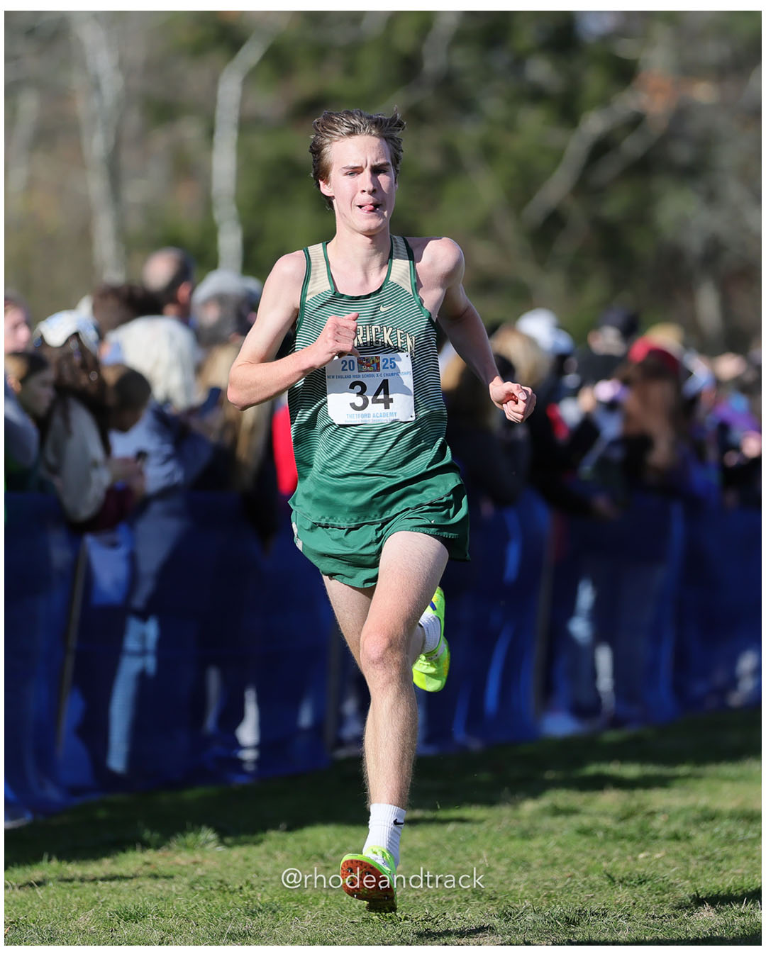 Shepherd Butler, Bishop Hendricken High School, P11, 16:42.76 - New England Cross Country State Championship - Thetford Vt - November 8, 2025 File: ./dir-2-Boys-Championship/251108-2025-New England-Cross-Country-Championships-Thetford-VT-599-296A0494.jpg Shepherd Butler, Bishop Hendricken High School, P11, 16:42.76 - New England Cross Country State Championship - Thetford Vt - November 8, 20…